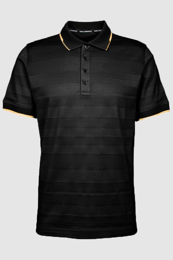 ΜΠΛΟΥΖΑ POLO KARL LAGERFELD - 990 ΜΑΥΡΟ